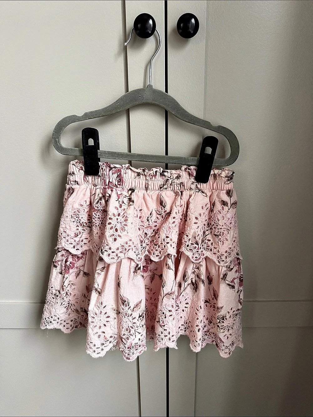Gap x LoveShack Fancy Girls Floral Skirt Size M (8) Like New
